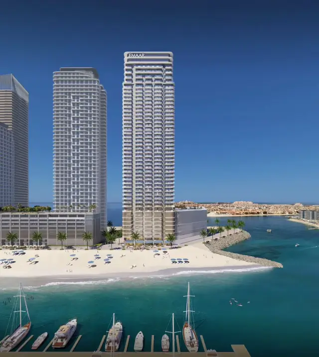emaar beachgate by address