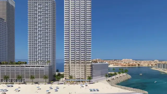 emaar beachgate by address